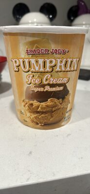 Pumpkin Ice Cream Super Premium