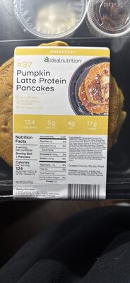Pumpkin Latte Protein Pancakes