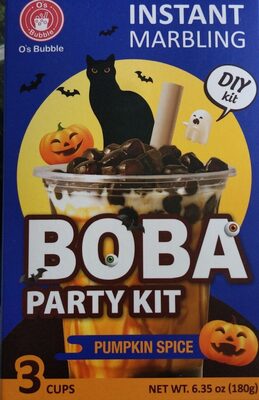 Pumpkin Spice Boba Party Kit