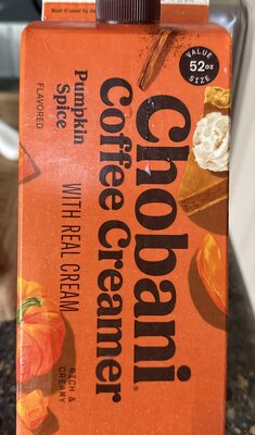 Pumpkin Spice Coffee Creamer