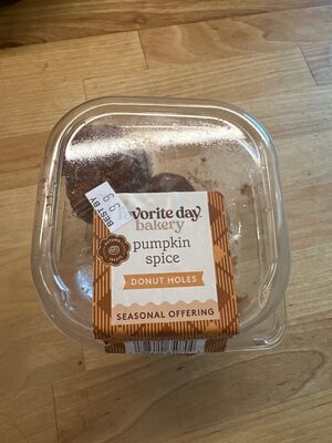 Pumpkin Spice Donut Holes