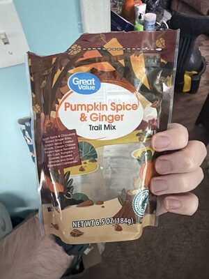 Pumpkin Spice & Ginger Trail Mix