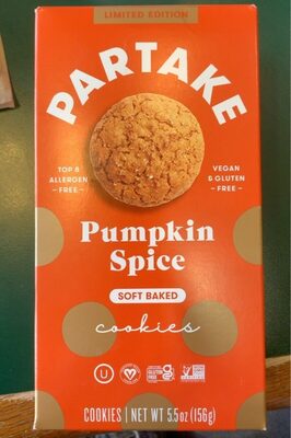 Pumpkin Spice Soft Baked Cookies