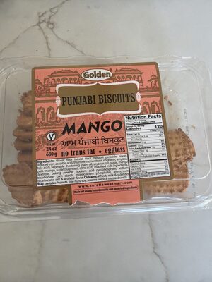 Punjabi Biscuits Mango