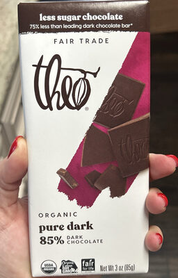 Pure Dark 85% Dark Chocolate