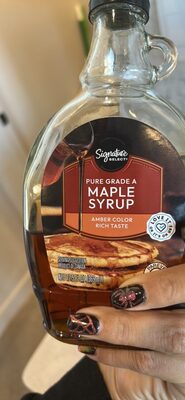 PURE GRADE A MAPLE SYRUP