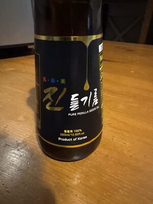 Pure Perilla Seeds Oil (진 들기름)