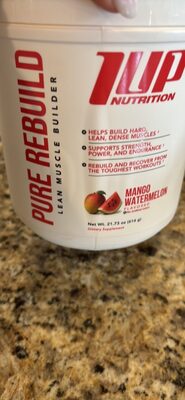 PURE REBUILD LEAN MUSCLE BUILDER