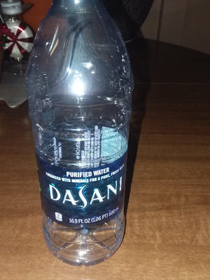 Purified water bottles enhanced with minerals