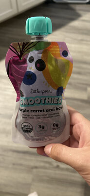 Purple carrot acai bowl