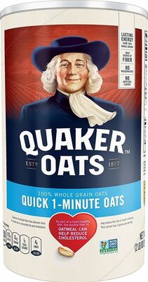 Quaker quick minute oats whole grain
