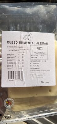 QUESO EMMETAL ALEMAN