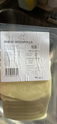 Queso Mozzarella