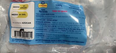 Queso Mozzarella bajo en grasa