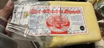 Queso Mozzarella Procesado
