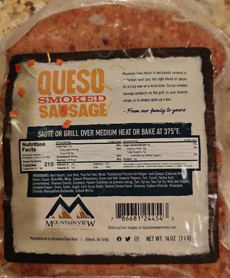 Queso Smoked Sausage