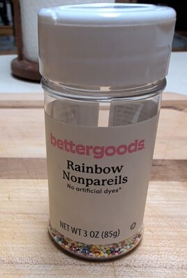 Rainbow Nonpareils Sprinkles