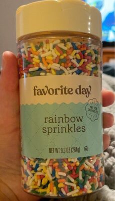 Rainbow sprinkles