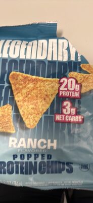 Ranch Flavored Popped Protein Chips