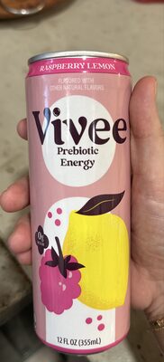 Raspberry Lemon Prebiotic Energy