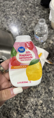 Raspberry Lemonade Drink Enhancer