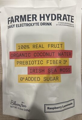 Raspberry Lemonade Farmer Hydrate