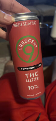 Raspberry Lime THC Seltzer