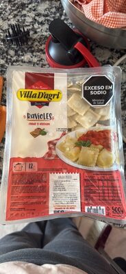 Ravioles Carne y Verdura