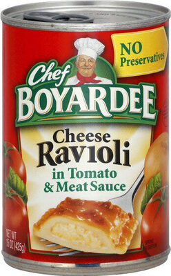 Ravioli in tomato sauce