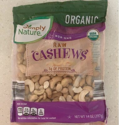 Raw cashews