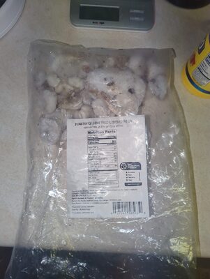 Raw IQF Shrimp Peeled & Deveined Tail-On