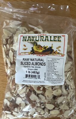 Raw Natural Sliced Almonds