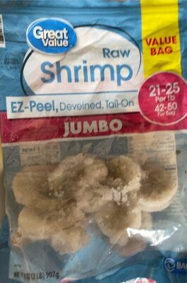 Raw shrimp