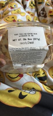 READY MEALS DUO SEAFOOD SALAD W/CRACKERS