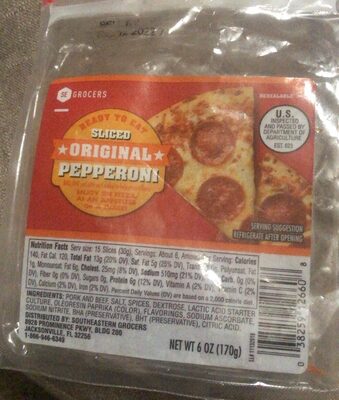 Ready To Eat Original Papperoni