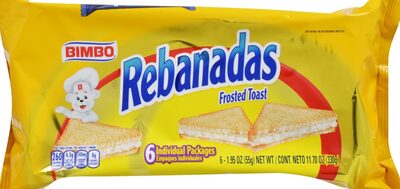 Rebanadas Frosted Toast