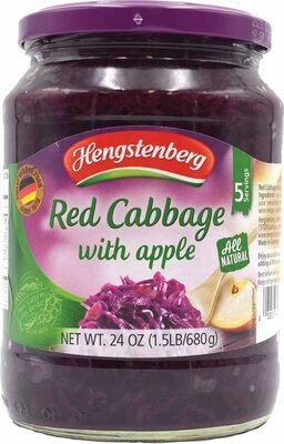 Red Cabbage With Apple