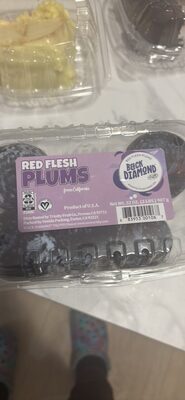 Red Flesh Plums