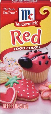 Red food color