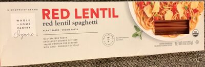 Red Lentil Spaghetti