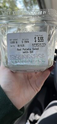 Red Potato Salad With Dill