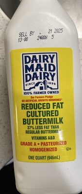 Reduced Fat Cultured Buttermilk