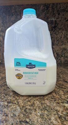 Reduced fat milk