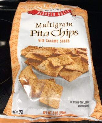 Reduced Guilt Multigrain Pita Chips