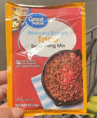 Reduced Sodium Taco Seasoning Mix