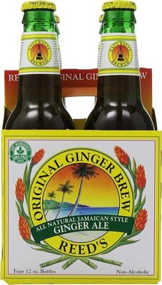 Reeds original ginger brew soda pack