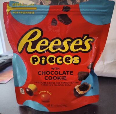 Reese's Pieces With Chocolate Cookie