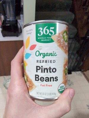 Refried pinto beans