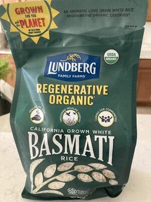 Regenerative Organic California Grown White Basmati Rice