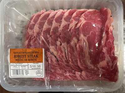 Ribeye Steak Thin Sliced